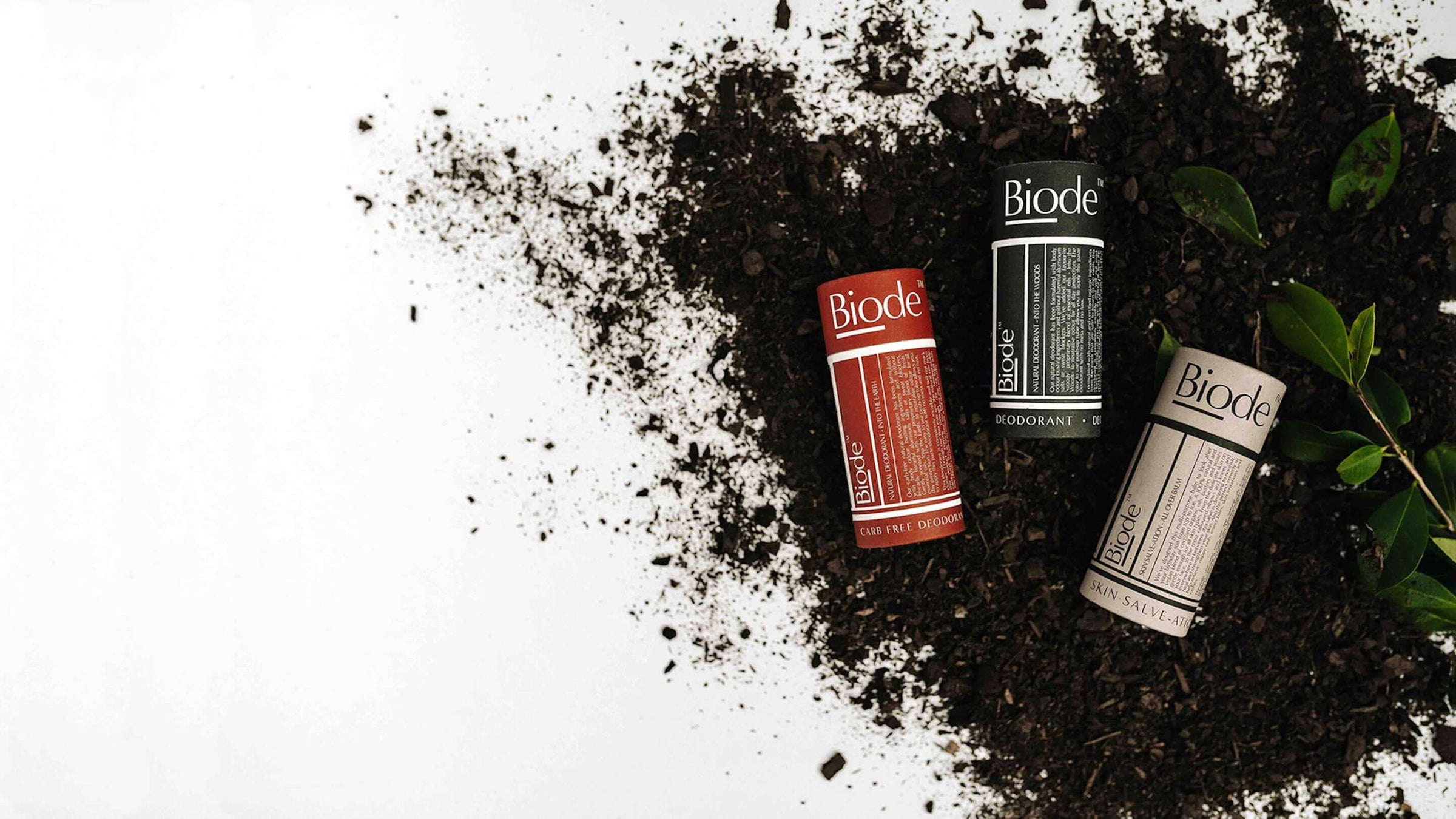 Biode natural sustainable biodegradable beauty skincare