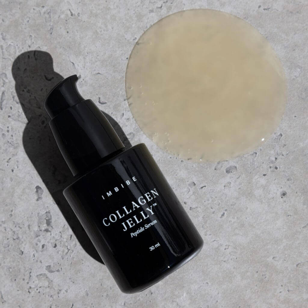 IMBIBE Collagen Jelly peptides natural skin care face serum