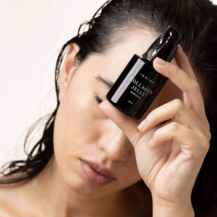 imbibe Collagen Jelly certified organic and natural skincare serum