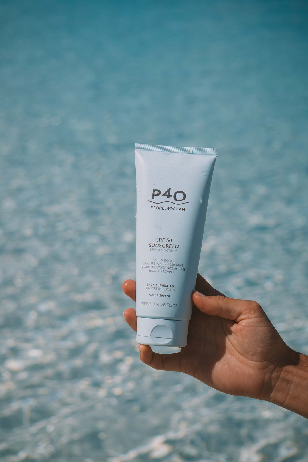 30+ SPF natural sunscreen