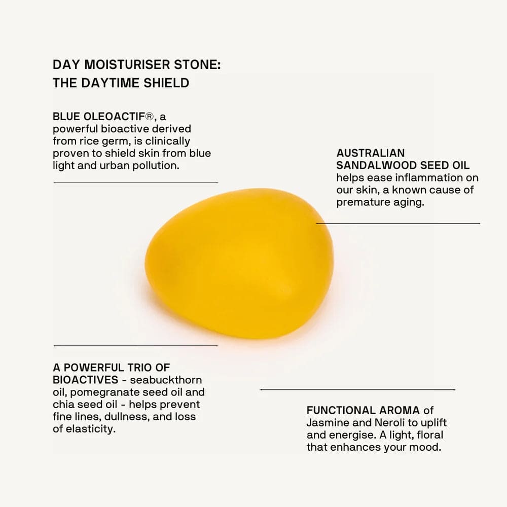 day stone moisturiser Australian sandalwood seed oil