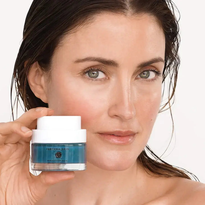 Replenishing balm organic skincare moisturiser