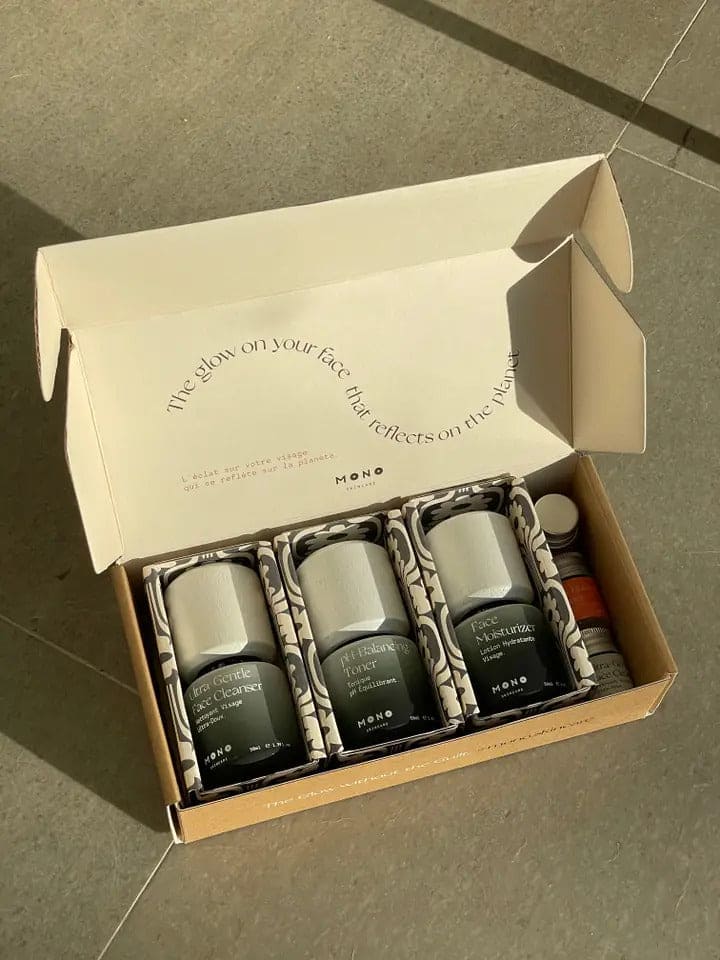 mono skincare teenage skincare starter set