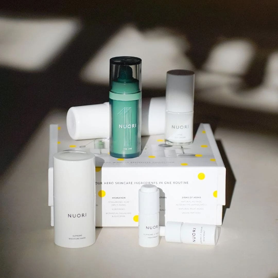 Nuori award winning bestseller collection skincare