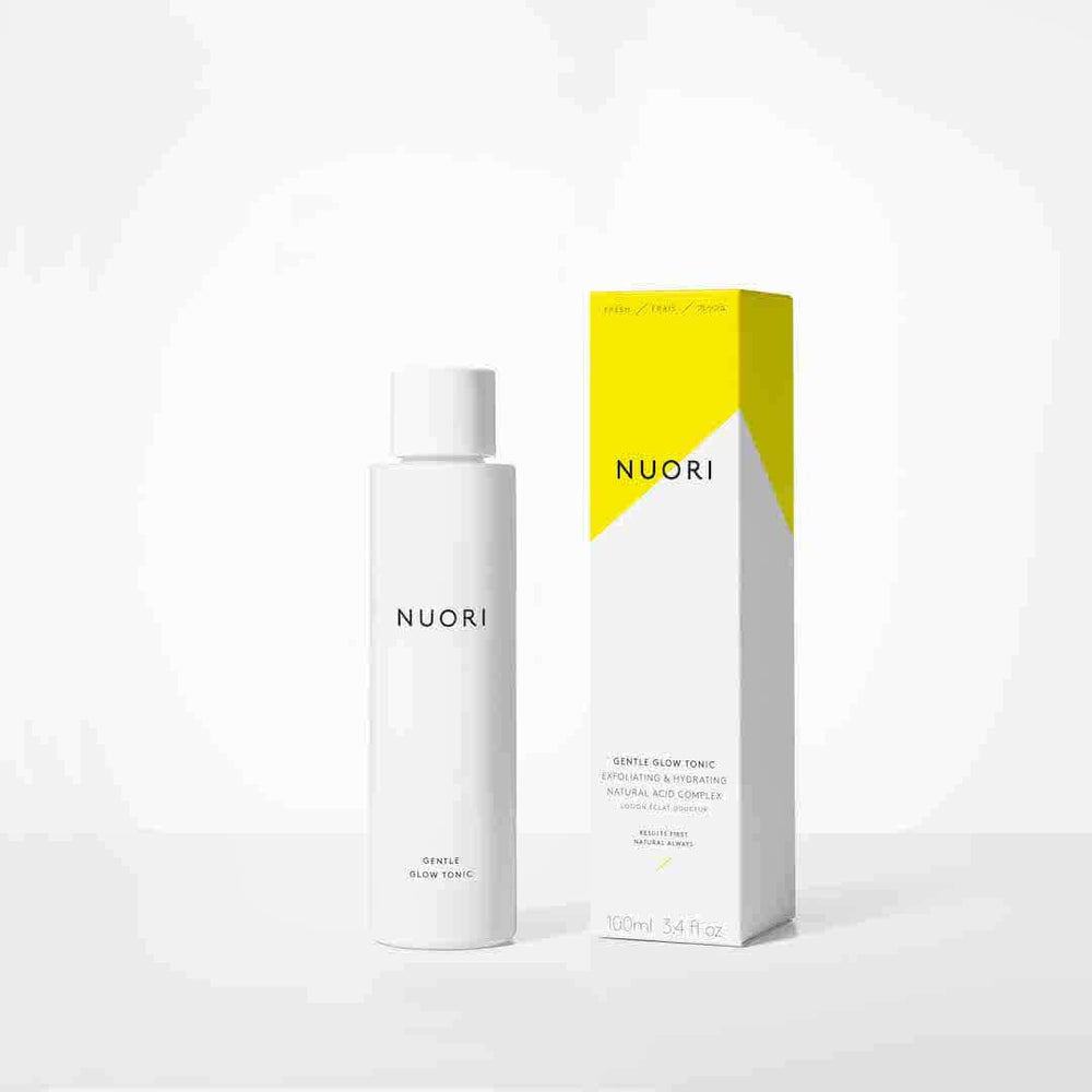 nuori natural soft exfoliator glow tonic