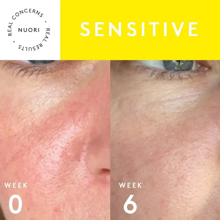nuori milk cleanser results natural skincare