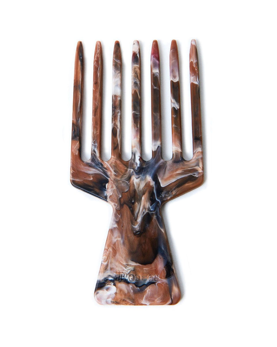 Sustainable long tooth hair comb