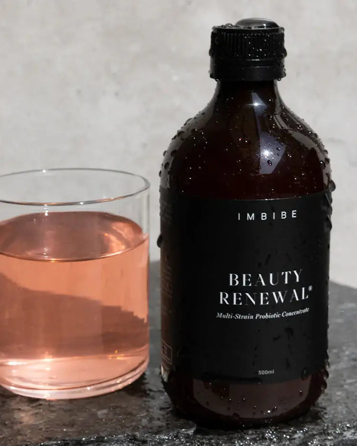 imbibe beauty renewal gut health drink