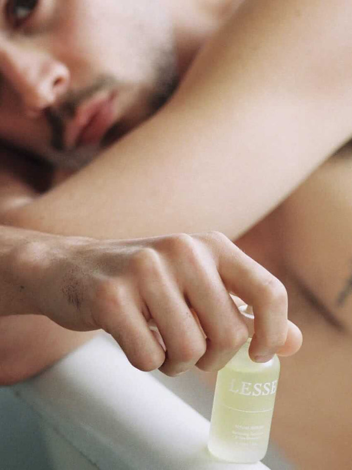 Lesse beauty organic skincare mens serum
