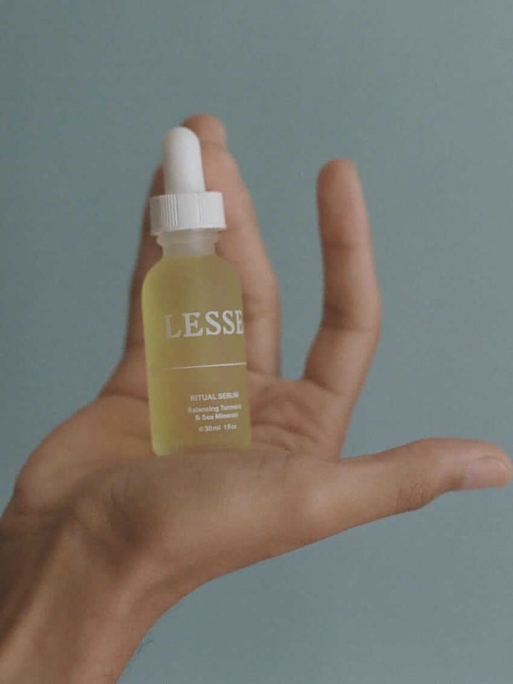 Lesse skincare face serum sea mineral ingredients turmeric