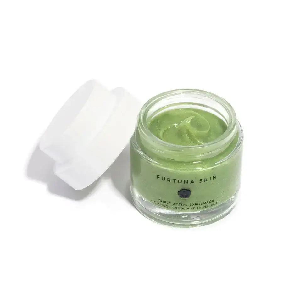 triple active face exfoliator natural skin care Furtuna Skin
