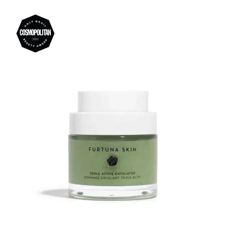 Furtuna Skin triple active face exfoliator organic skin care