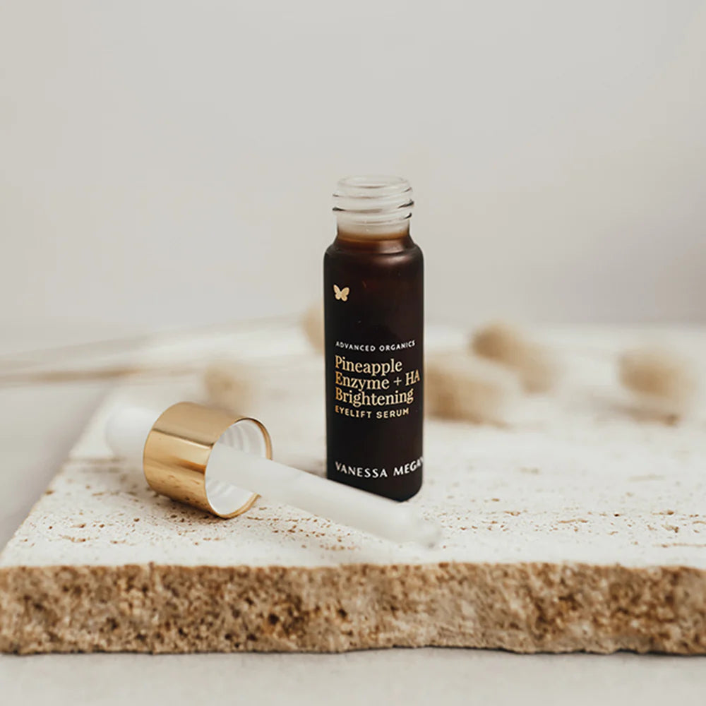 Vanessa megan pineapple enzyme HA brightening eyelet serum