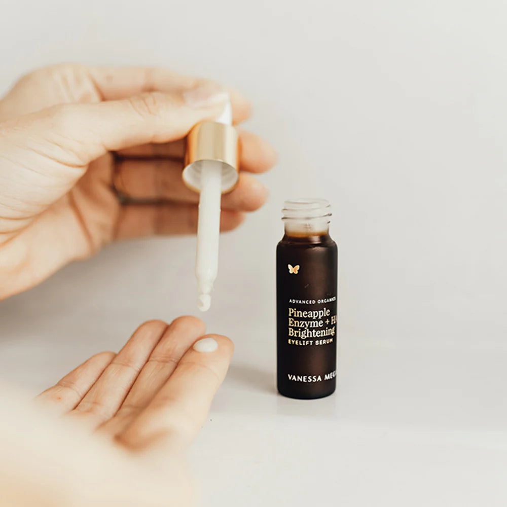 organic eye serum hyaluronic acid Vanessa megan