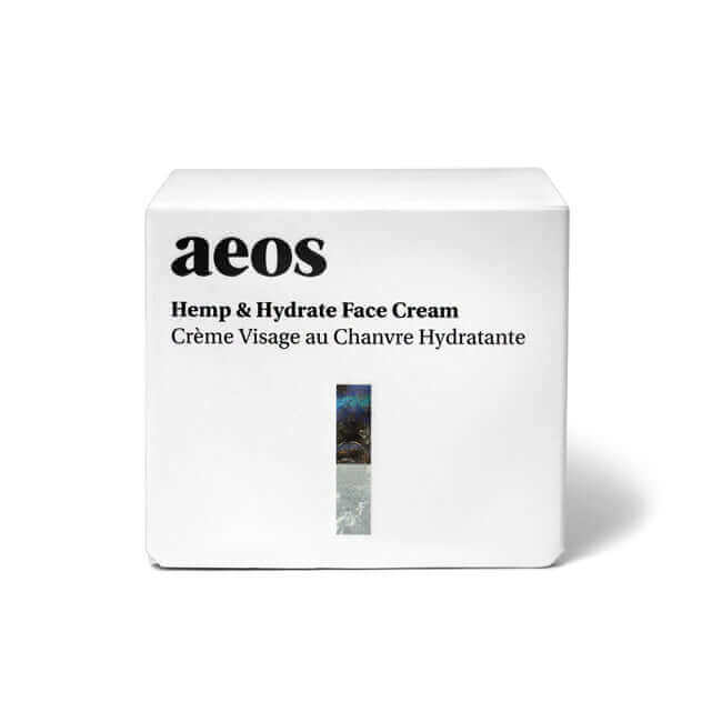 aeos hemp hydrate natural skin care