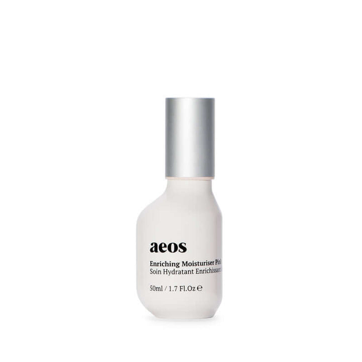 Aeos 50ml enriching moisturiser pink crystal essence