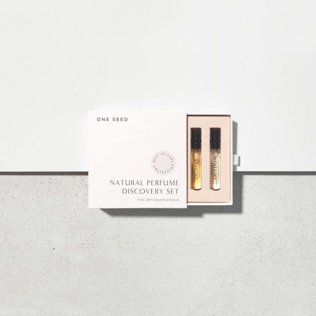 One seed discovery natural fragrance starter set