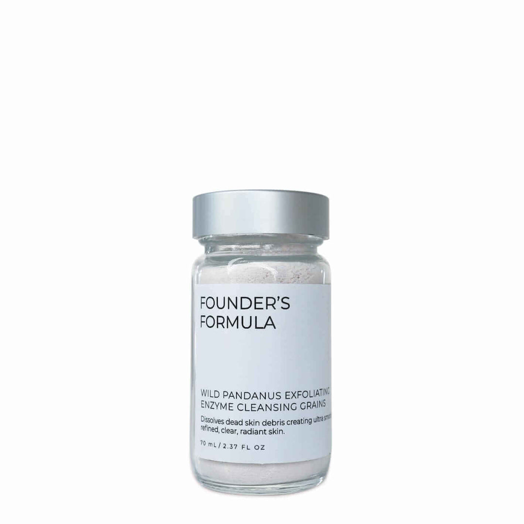 founders formula wild pandanus exfoliating enzyme cleansing grains