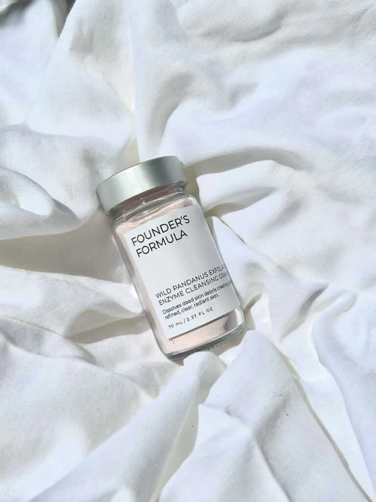 exfoliator enzyme cleanser dissolves dead skin