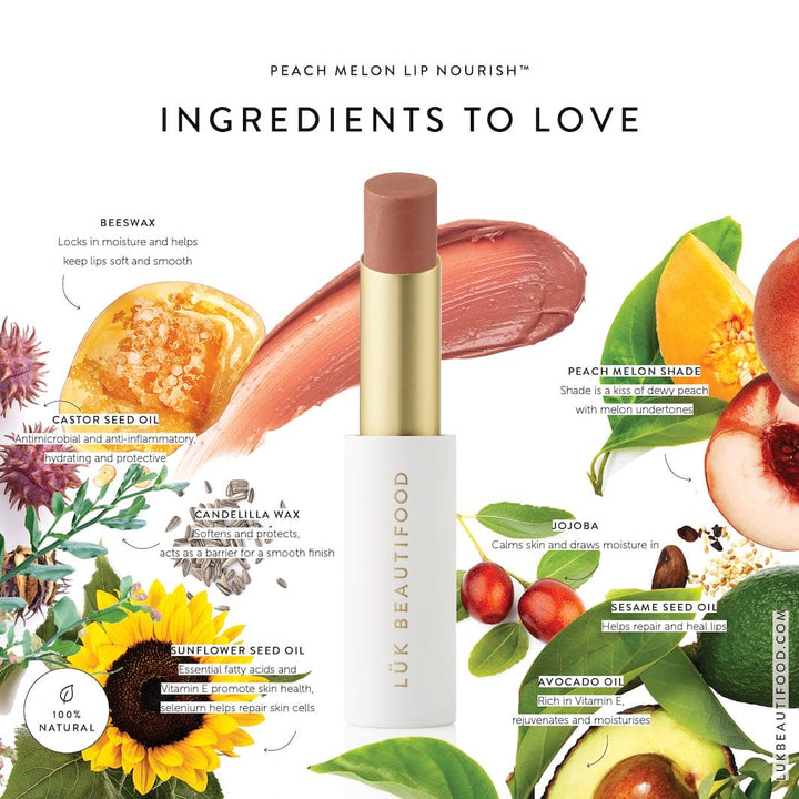 luk peach melon lipstick ingredients