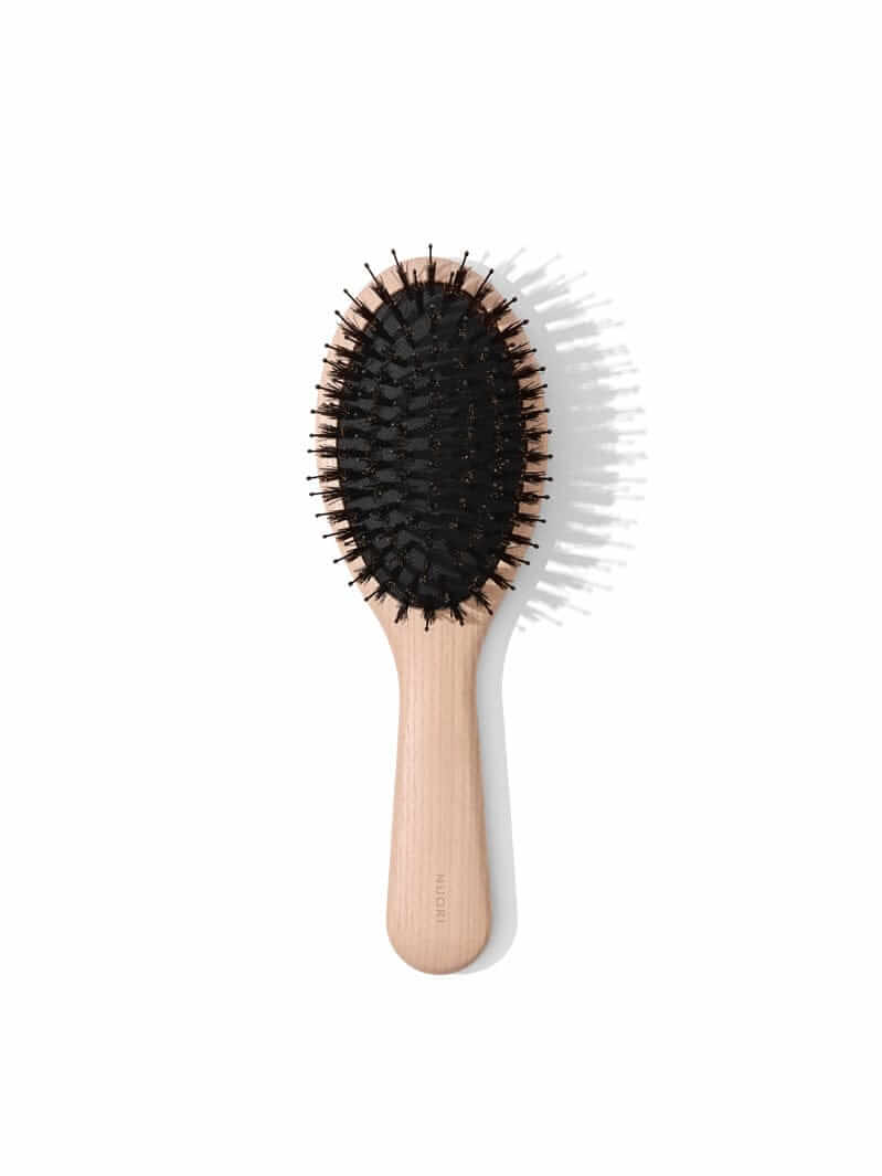 Nuori revitalising hair brush small rose