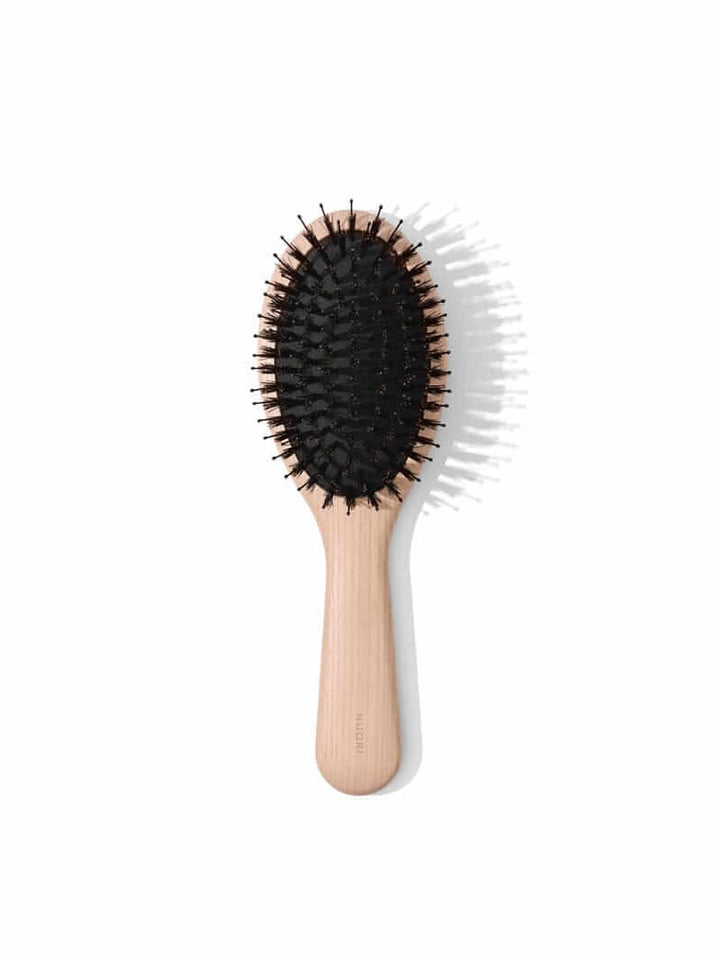 Nuori revitalising hair brush small rose