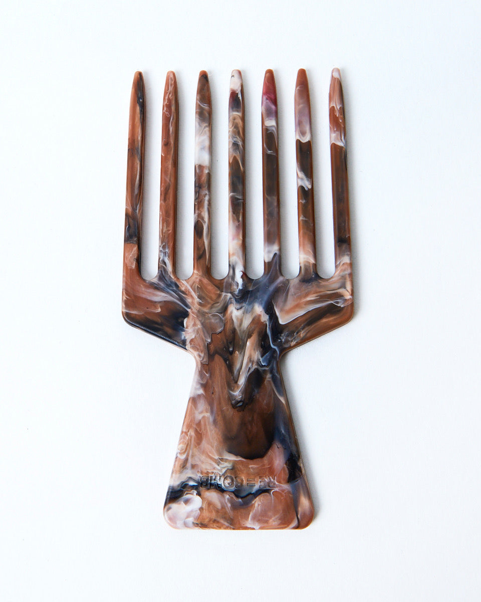 re=comb bitter bark hair comb recycled plastic sustainable