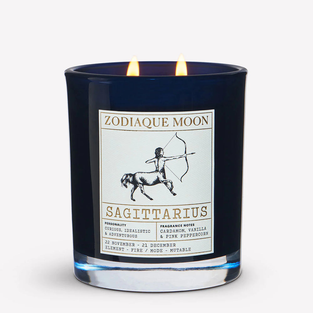 zodiac sagittarius candles