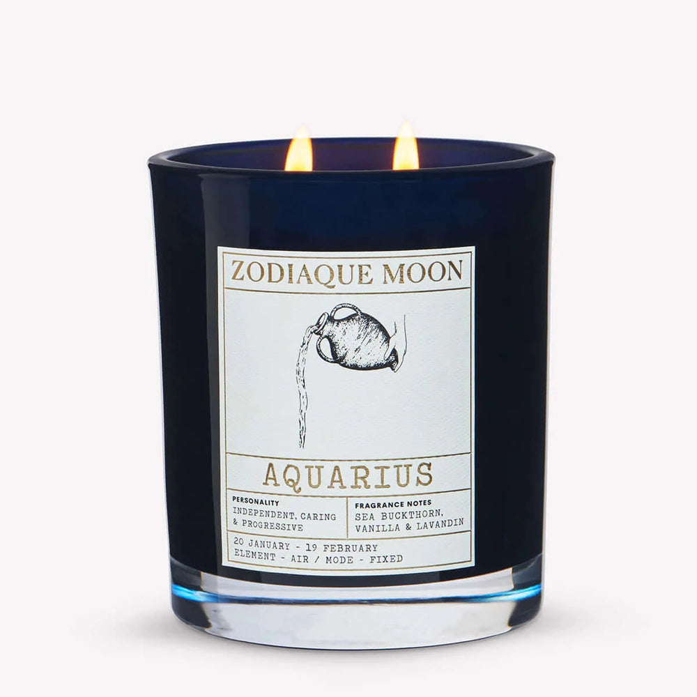 natural aquarius candle essential oils