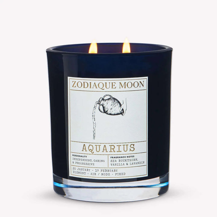 natural aquarius candle essential oils