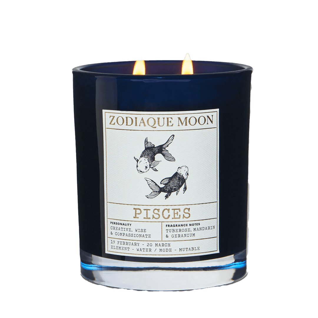 zodiac candle pisces