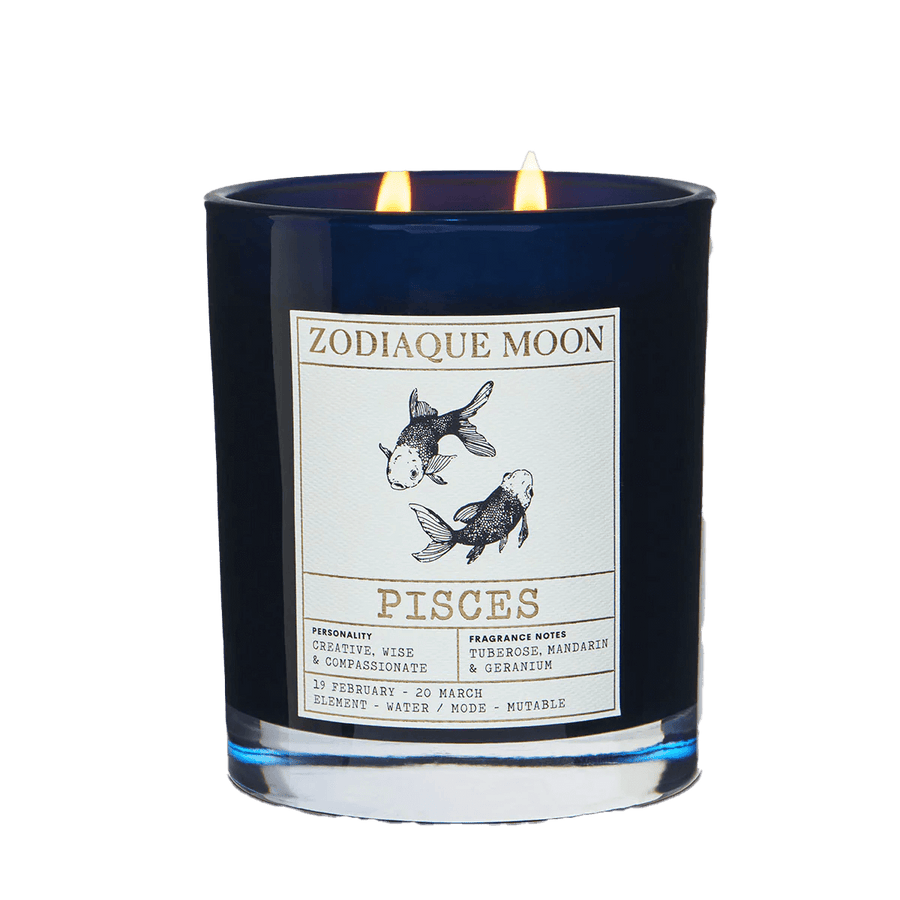 zodiac candle pisces