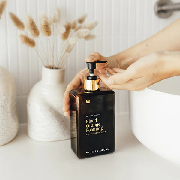 Blood orange foaming hand & body wash