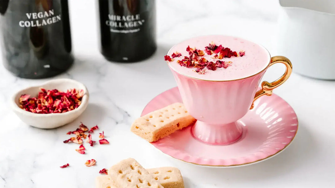 How to make a Delicious & Nutritious Collagen Pink Latte