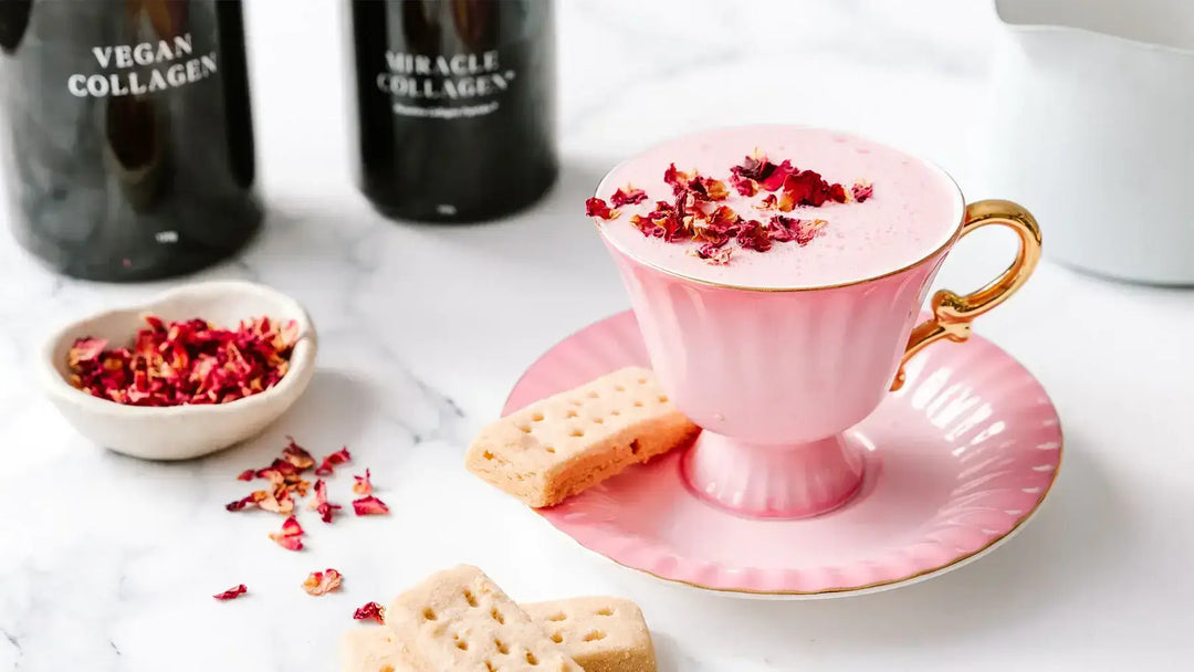 Recipe for collagen pink latte