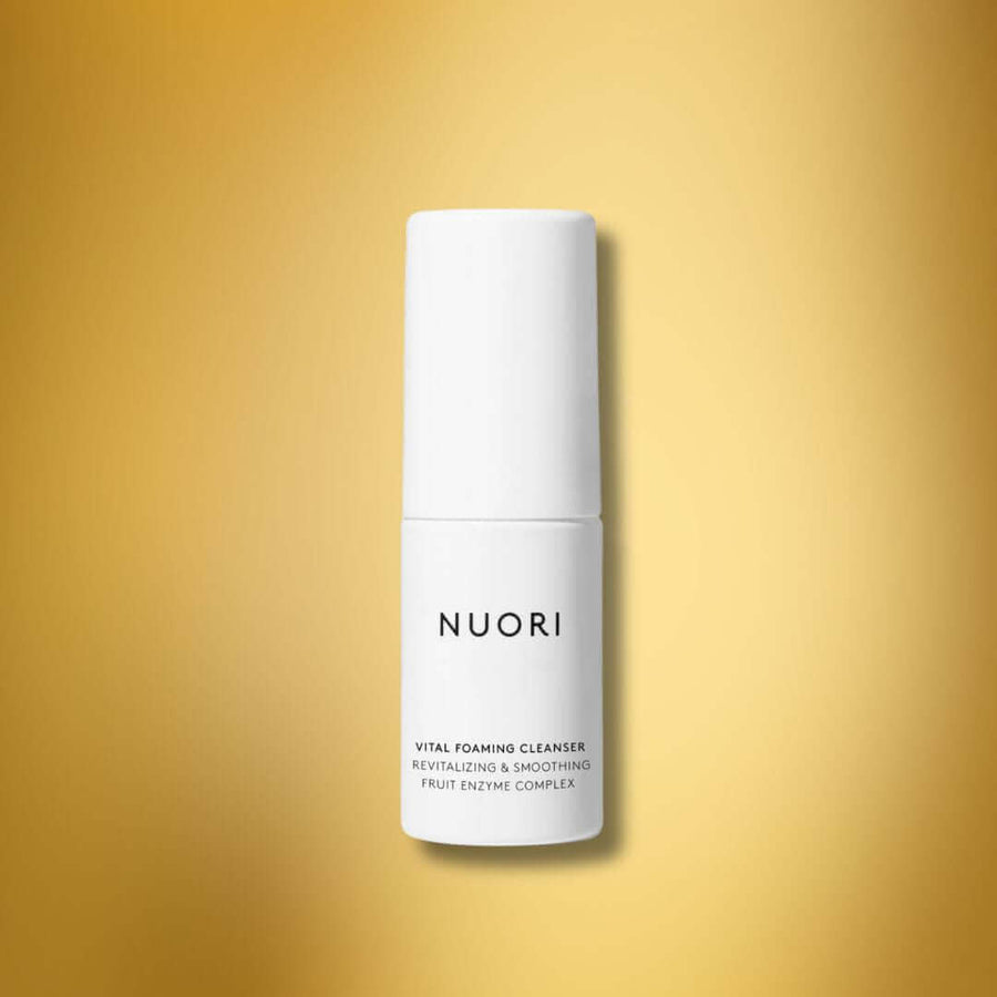 singles day gift with purchase natural skincare nuori travel size cleanser