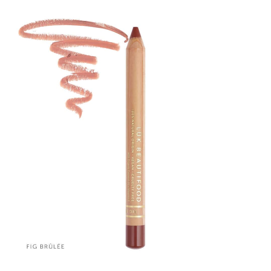 luk beautifood lipstick crayon fig brûlée 