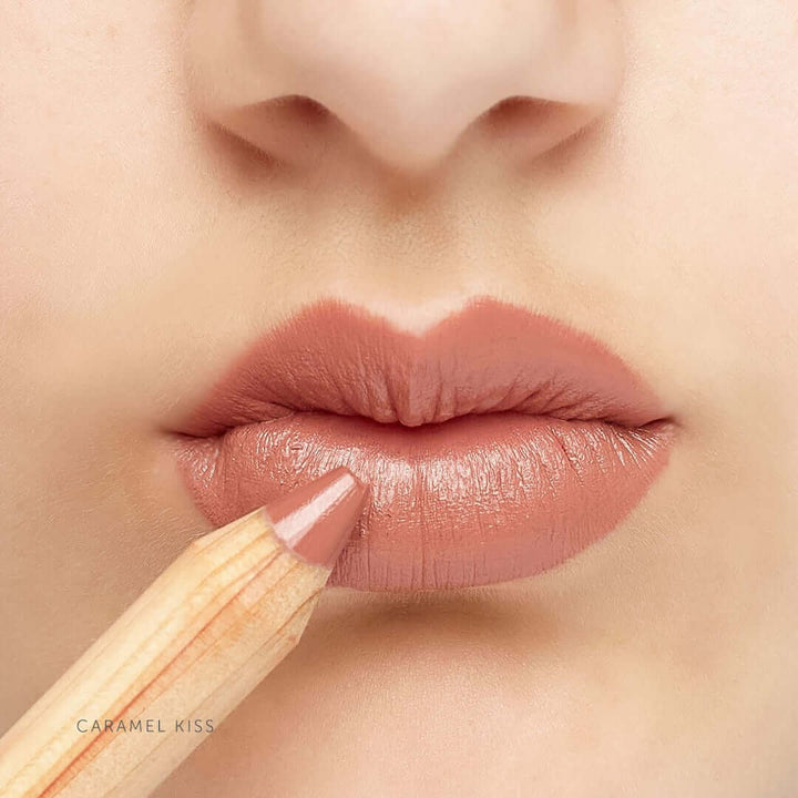 luk beautifood natural lipstick caramel kiss