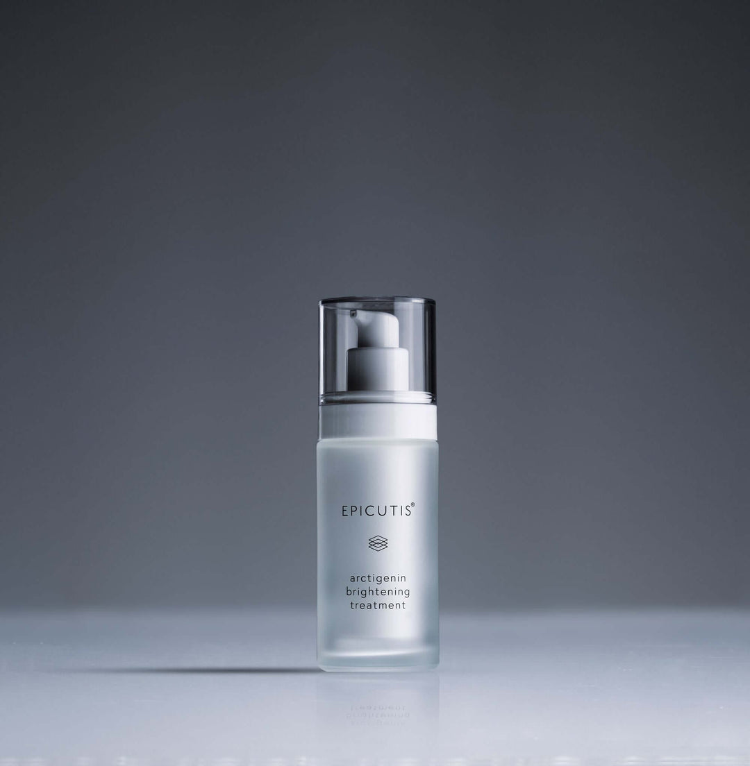 Arctigenin Brightening Treatment in a sleek bottle for skin brightening and even complexion.
