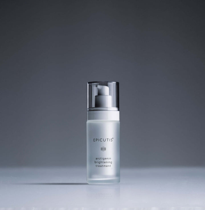 Arctigenin Brightening Treatment in a sleek bottle for skin brightening and even complexion.