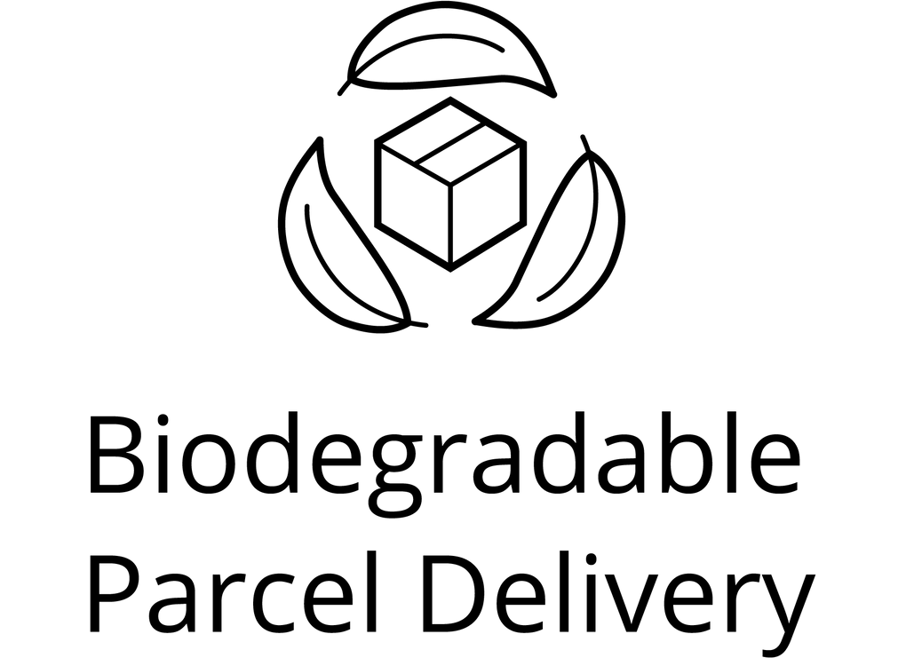 Biodegradable parcel delivery packaging