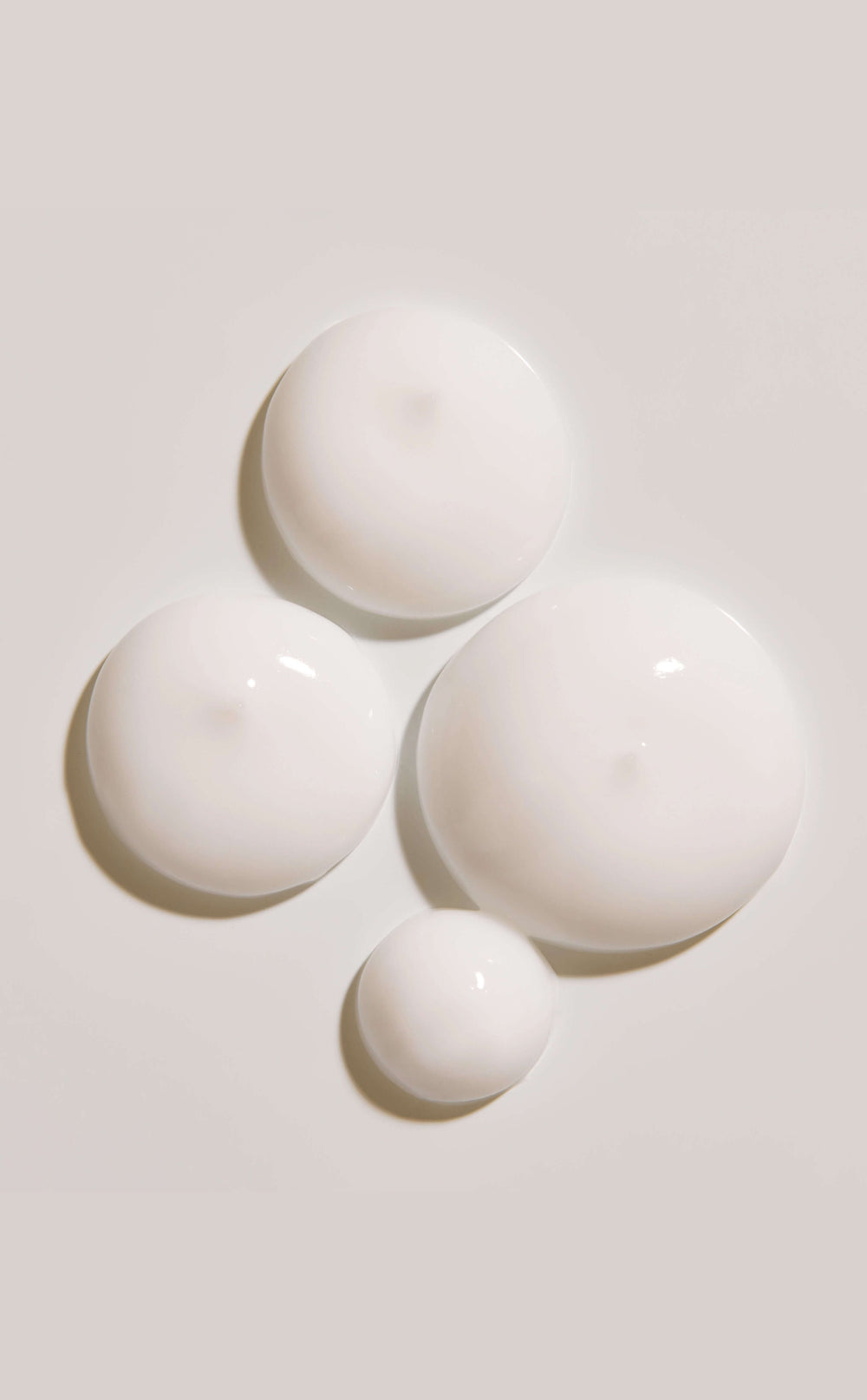 Body milk texture clean body care