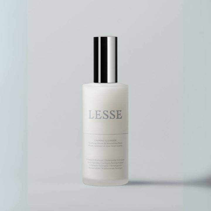 calming cleanser lesse beauty