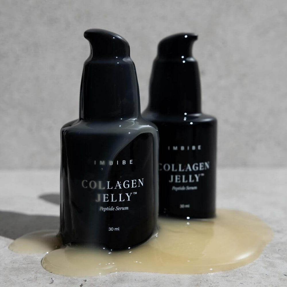 IMBIBE Collagen Jelly  serum peptides natural certified organic skincare