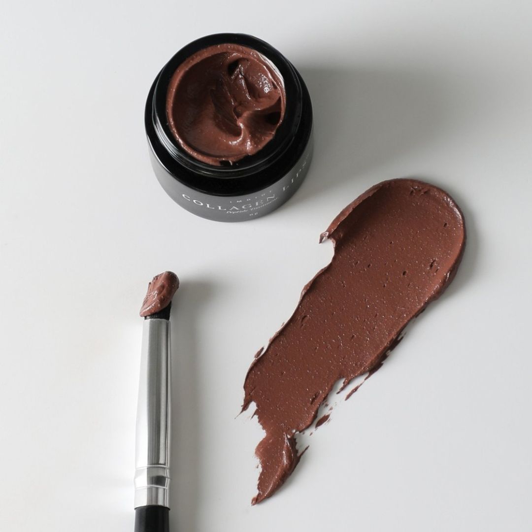 collagen lips 90s nude