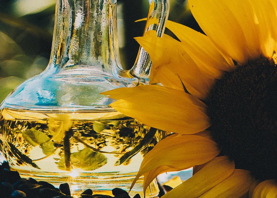 Sunflower seed oil skincare