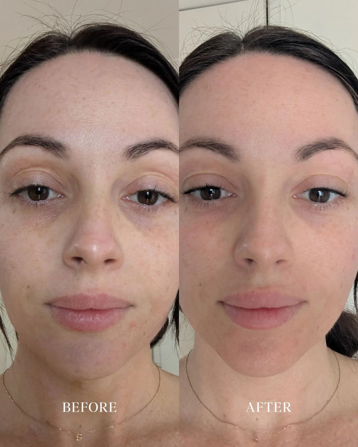 imbibe review before and after results perfecting powder