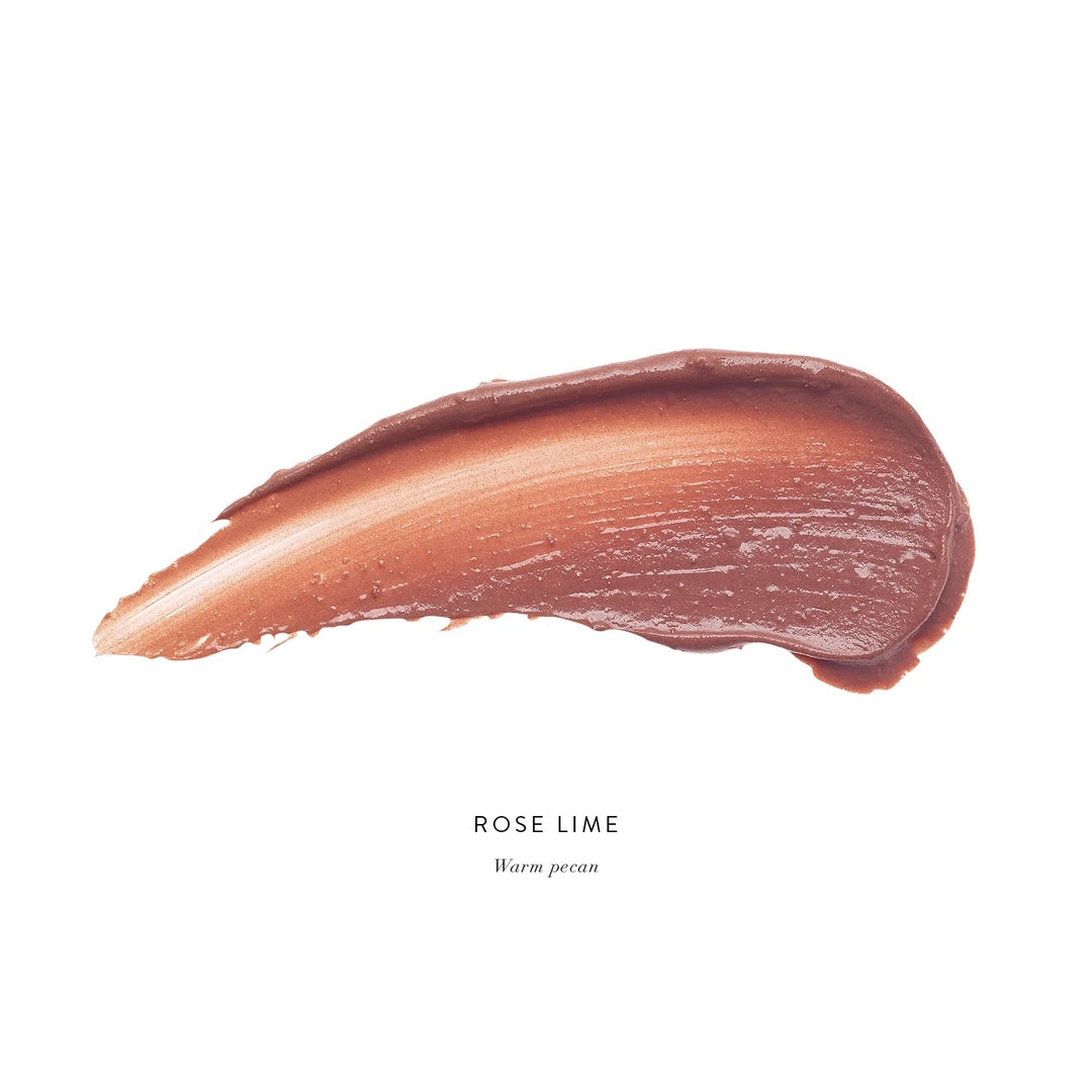 luke beautifood lip nourish rose lime warm pecan