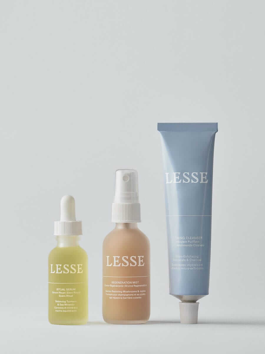 Lesse Organic and natural skin care range