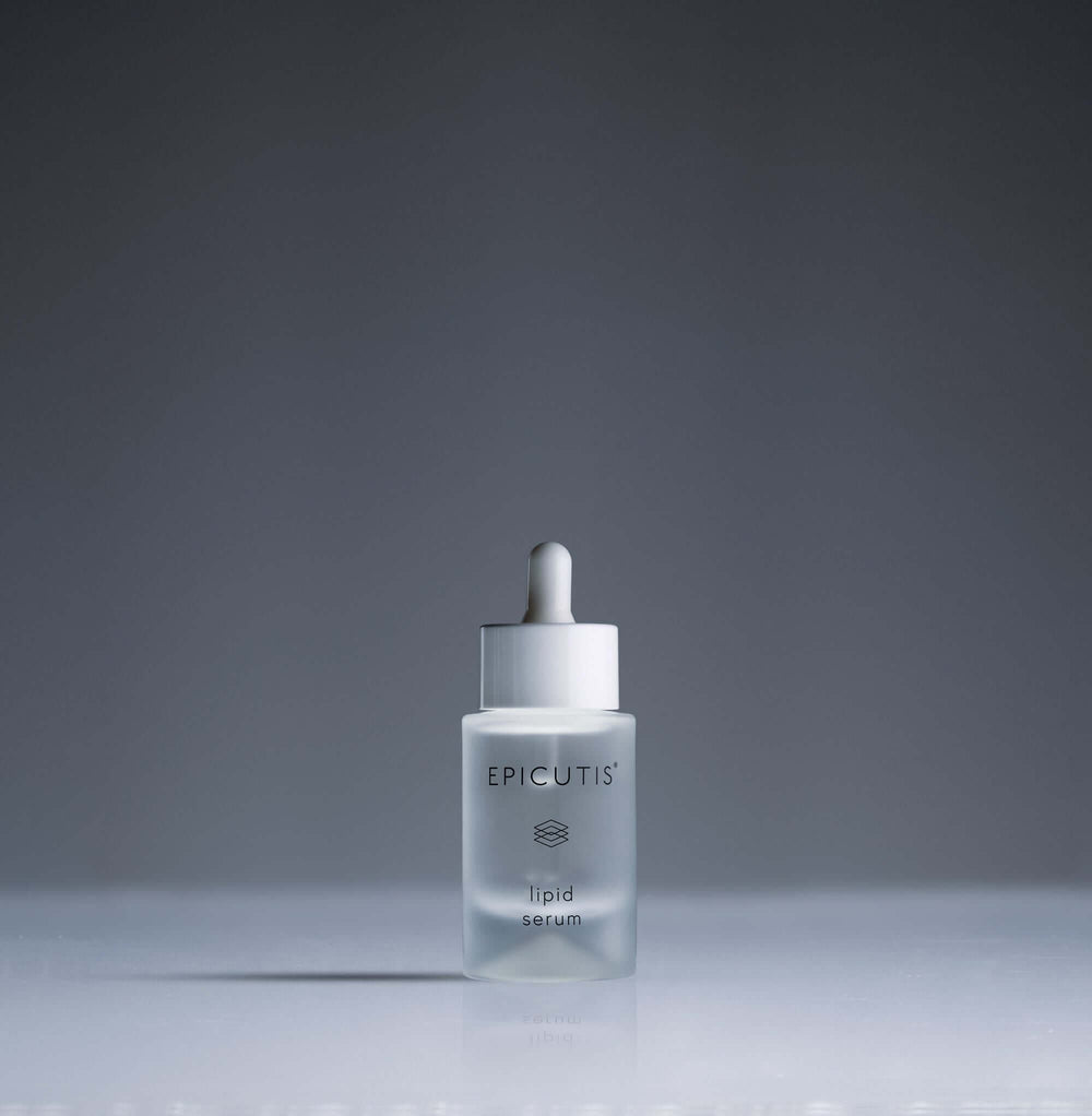 Lipid Serum bottle from Epicutis, showcasing its gentle and healing skincare properties.